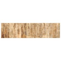 vidaXL Zagłówek 200 cm lite drewno surowe mango