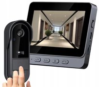 Videodomofon Bezprzewodowy Wideo Smart Home Ekran 4.3 Cali Wodoodporny Inna marka