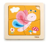 Viga 50136 Puzzle na podkładce - motylek Viga