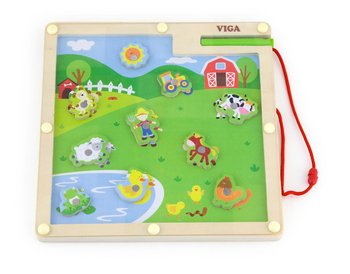 VIGA 50193 KREATYWNA UKŁADANKA MAGNETYCZNA - FARMA (1807, Viga) - Viga