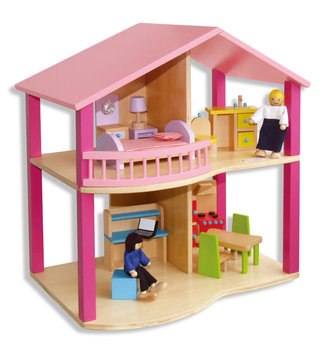 Viga, drewniany domek, Dollhouse - Viga