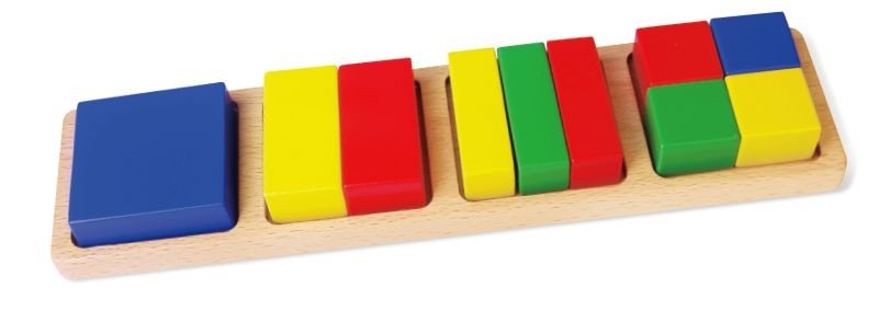 Viga, klocki matematyczne Ułamki, 58647