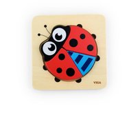 Viga, pierwsze drewniane puzzle, Biedronka