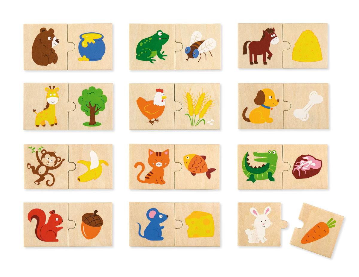 Viga, puzzle Nakarm zwierzątko