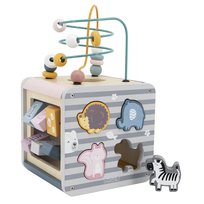 Viga Toys, centrum gier Polar B Activity Box Drewniane, 5w1 Viga