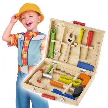 Viga Toys, walizka z narzędziami majsterkowicza  - Viga