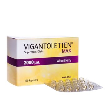 Vigantoletten Max 2000 J.M., Wit. D3, 120 Kapsułek - Procter & Gamble Health Poland