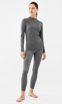 Viking, Komplet bielizny damskiej termoaktywnej z wełny merino i bambusa Shuter 0800 szary - S