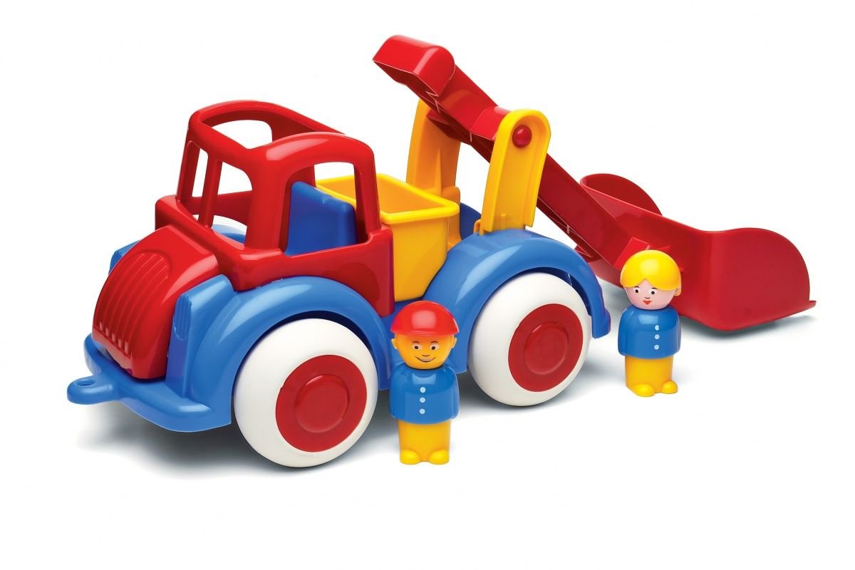 Viking Toys, pojazd ładowarka z 2 figurkami