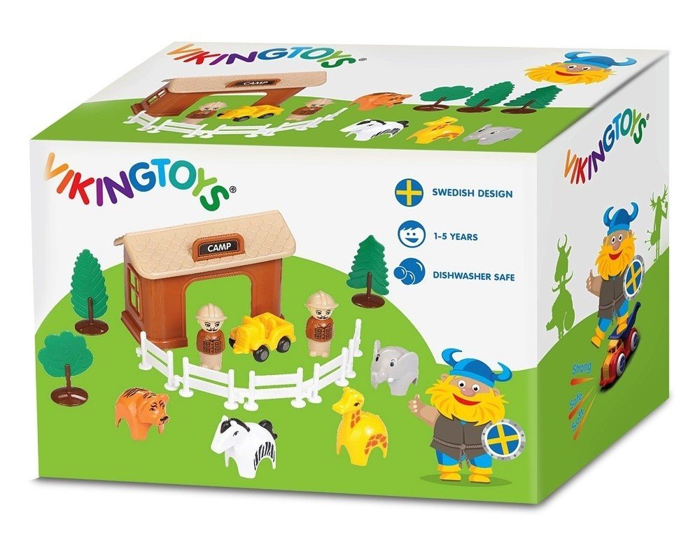 Viking Toys, zoo safari z figurkami Viking City