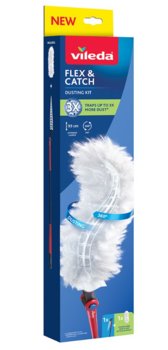 Vileda Miotełka do kurzu z długą rączką + 1 wkład Flex&Catch - Vileda