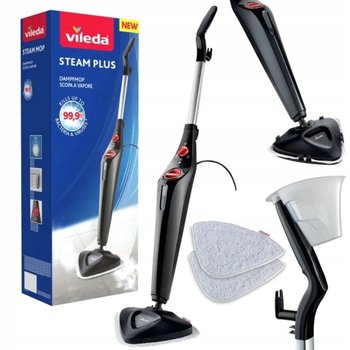 Vileda Steam Plus Mop Parowy – Dezynfekcja, 3 Tryby, 2 Wkłady - inna (Inny)