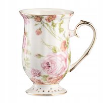 VILLA ITALIA Kubek porcelanowy dekorowany 300 ml ROSE GARDEN VILLA ITALIA
