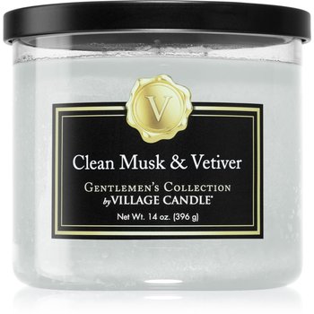 Village Candle Gentlemen's Collection Clean Musk & Vetiver świeczka zapachowa 396 g - Inny producent