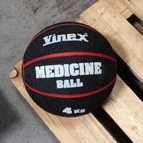 Vinex, Piłka lekarska-rehabilitacyjna, VMB-L004, 4 kg