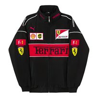 Vintage Kurtka Bomberka Wyścigowa F1 Ferrari - Rozmiar M