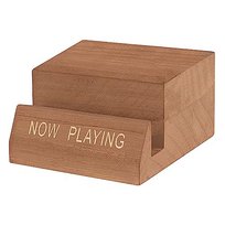 Vinyltonic Now Playing Wooden Stand 