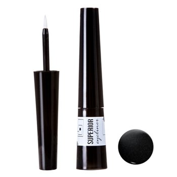 Vipera, Superior, wodoodporny eyeliner 04 Black With Glitter, 3 ml - Vipera