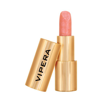 Vipera, Szminka RENDEZ-VOUS w błyszczącej, złotej oprawce magnetycznej, to elegancki unikat kosmetyczny #82 flatte - Vipera