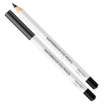 Vipera, Waterproof Eye Pencil wodoodporna kredka do linii wodnej oczu Deep Black 1g - Vipera