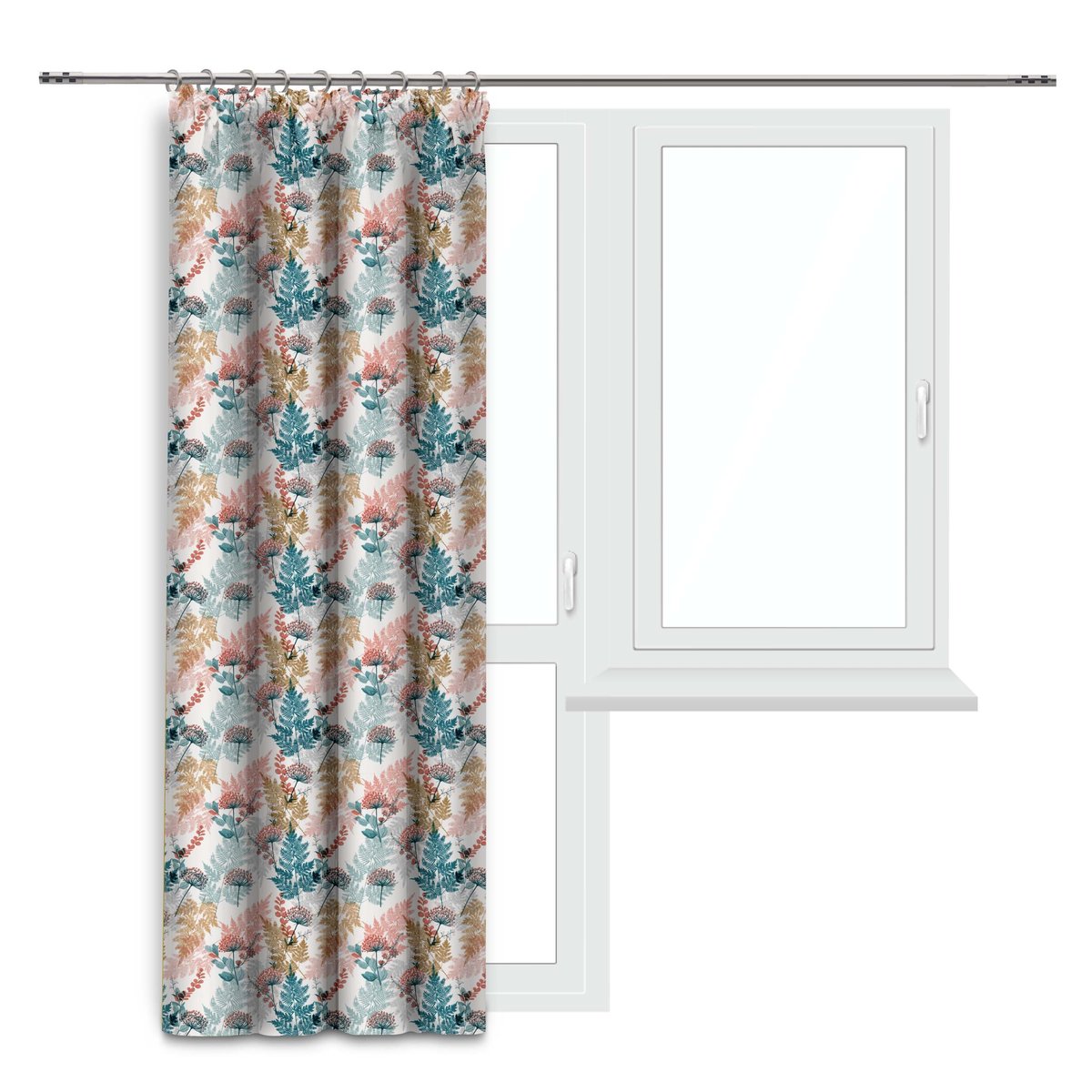 Vipro Group Zasłona Gotowa Na Taśmie Żabki 140X230 Zasłony Do Salonu