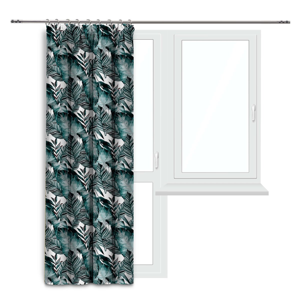 Vipro Group Zasłona Gotowa Na Taśmie Żabki 140X230 Zasłony Do Salonu