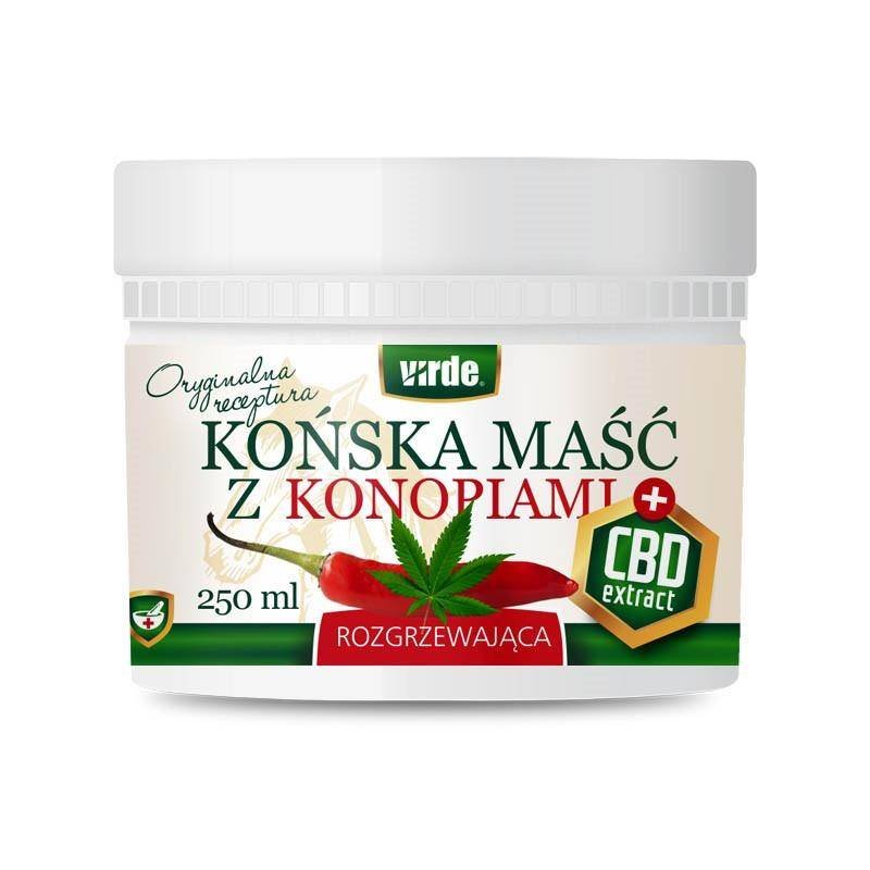Virde Końska Maść Z Konopiami Rozgrze. CBD 250 M-Zdjęcie-0