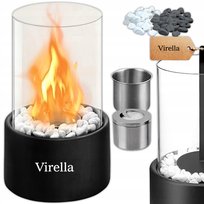 Virella Biokominek Wolnostojący Bezdymny Do Domu Ogrodowy Taras Bio Kominek