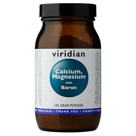 Zdjęcia - Witaminy i składniki mineralne Viridian Nutrition Viridian, Calcium magnesium with bor, 150 g 