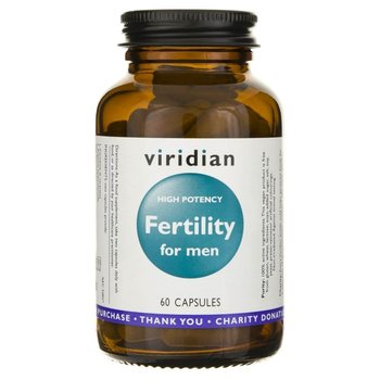 Viridian, Suplement diety Fertility for men, 60 kapsułek - Viridian