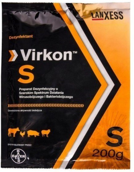 Zdjęcia - Leki i witaminy Bayer Virkon S 200g - dezynfekcja powierzchni 