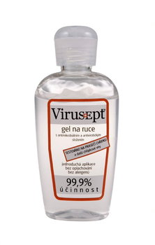 Virusept żel antybakteryjny do rąk 125ml zabija 99,9% wirusów - Medicprogress