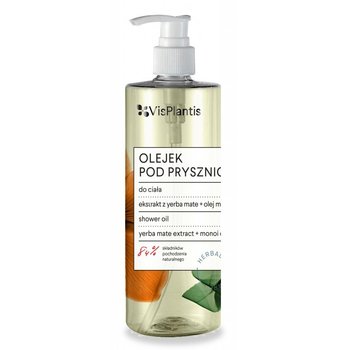Vis Plantis, Herbal Vital Care, olejek pod prysznic Ekstrakt z Yerba Mate + Olej Monoi, 300 ml - Vis Plantis