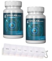 VISULAN COMPLEX Zdrowe Oczy wzmocnienie wzroku 30 kapsułek x2