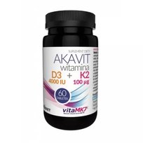 VITADIET Witamina D3 4000 IU + K2 100 µg Pharmaquinone AKAVIT 60 tabletek VitaDiet