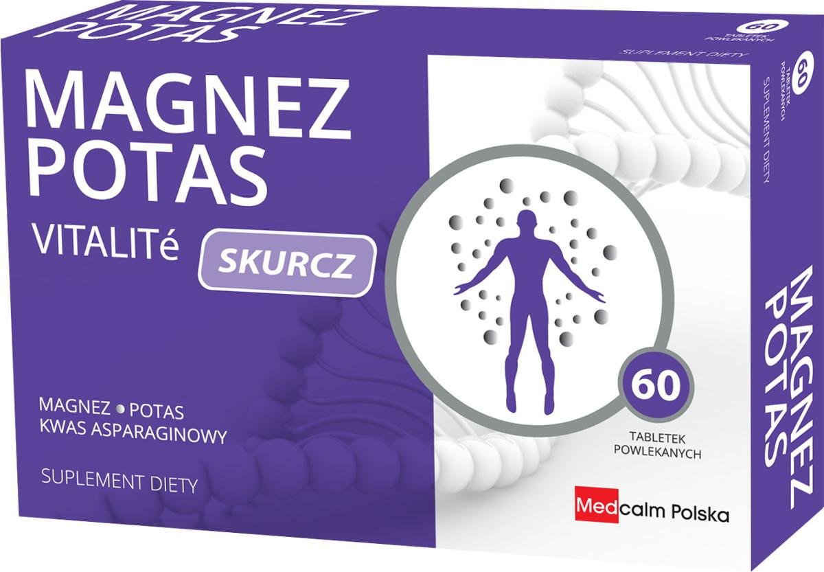 Vitalite Suplement Diety Magnez Potas Skurcz 60 Tabl Sklep Empik Com