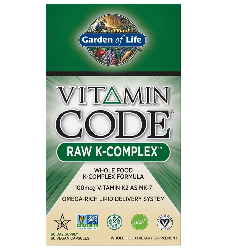 Vitamin Code Raw K Complex Witamina K1 Witamina K2 Mk4 Witamina K2 Mk7 60 Kaps Sklep 0695