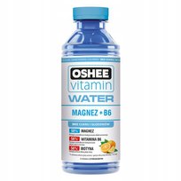 Vitamin Water OSHEE ZERO Vitamin C500 - 555 ml cytrynowo-miętowy bez cukru witaminy napój funkcjonalny odporność Oshee