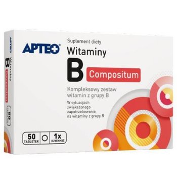 Vitaminum B Compositum Apteo 50 Tabletek - SYNOPTIS PHARMA