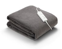 Vitammy Huggy Plaid 180X130Cm Darkgrey Pled Rozgrzewający Elektryczny Z Pilotem