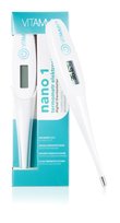 VITAMMY Nano 1 Termometr elektroniczny nowej generacji z alarmem gorączki, termometr piórkowy