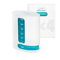 VITAMMY PILLA OVAL 7x4 Tygodniowa kasetka na leki