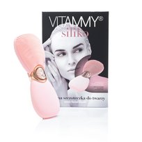 Vitammy, Siliko, Szczoteczka soniczna do twarzy, pudrowy róż