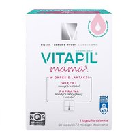 Vitapil Mama, Tab., Mocne Lśniące Włosy, 60 szt.