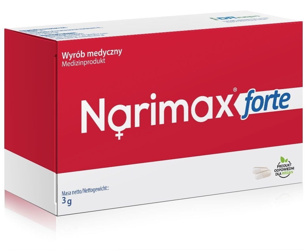Фото - Вітаміни й мінерали Forte Suplement diety, Vitaway, Narimax  100 mg, 30 kapsułek 