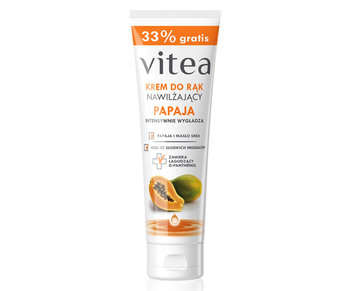 Vitea, krem do rąk nawilżający papaja, 100 ml - Vitea