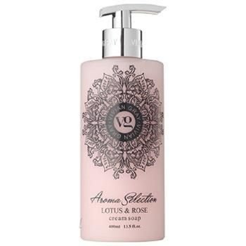 Vivian Gray, Aroma Selection, mydło w płynie Lotus & Rose, 400 ml - Vivian Gray