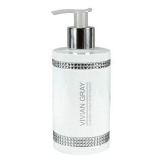 Vivian Gray, White Crystals Luxury Cream Soap, mydło w płynie, 250 ml - Vivian Gray