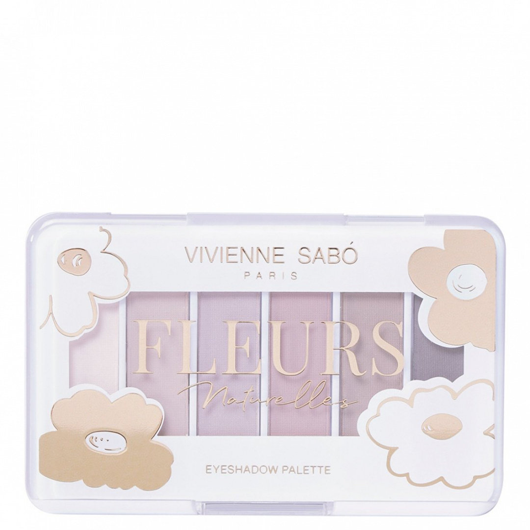Vivienne Sabó, Fleurs Naturelles Eyeshadow Palette No.01 Marguerite (5 ...