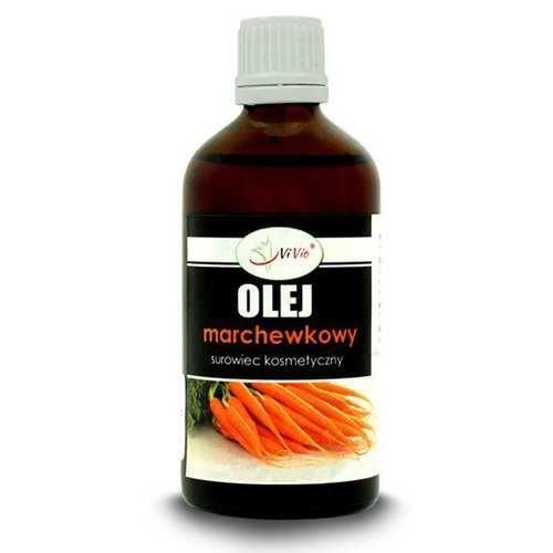 Zdjęcia - Witaminy i składniki mineralne Vivio Olej Marchewkowy - 100Ml. Surowiec Kosmetyczny